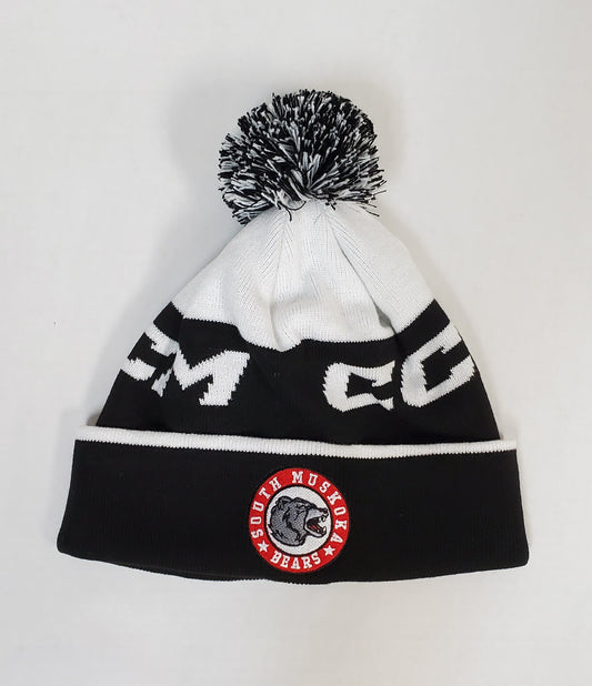 CCM Polar Fleece Lined Pom Toque - YOUTH/ADULT