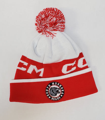 CCM Polar Fleece Lined Pom Toque - YOUTH/ADULT